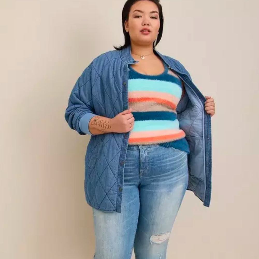 Eyelash Pullover Cami Sweater